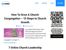 Tablet Screenshot of growchurch.net